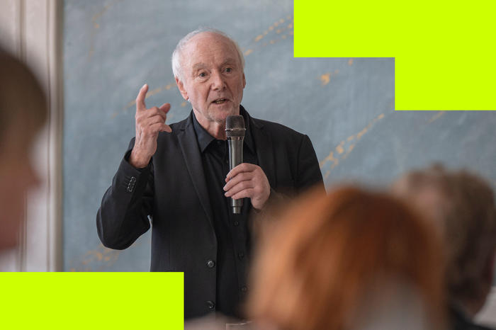 Universitätsprofessor und Unternehmer Günter Faltin hatte an der Freien Universität den Arbeitsbereich „Entrepreneurship“ aufgebaut.