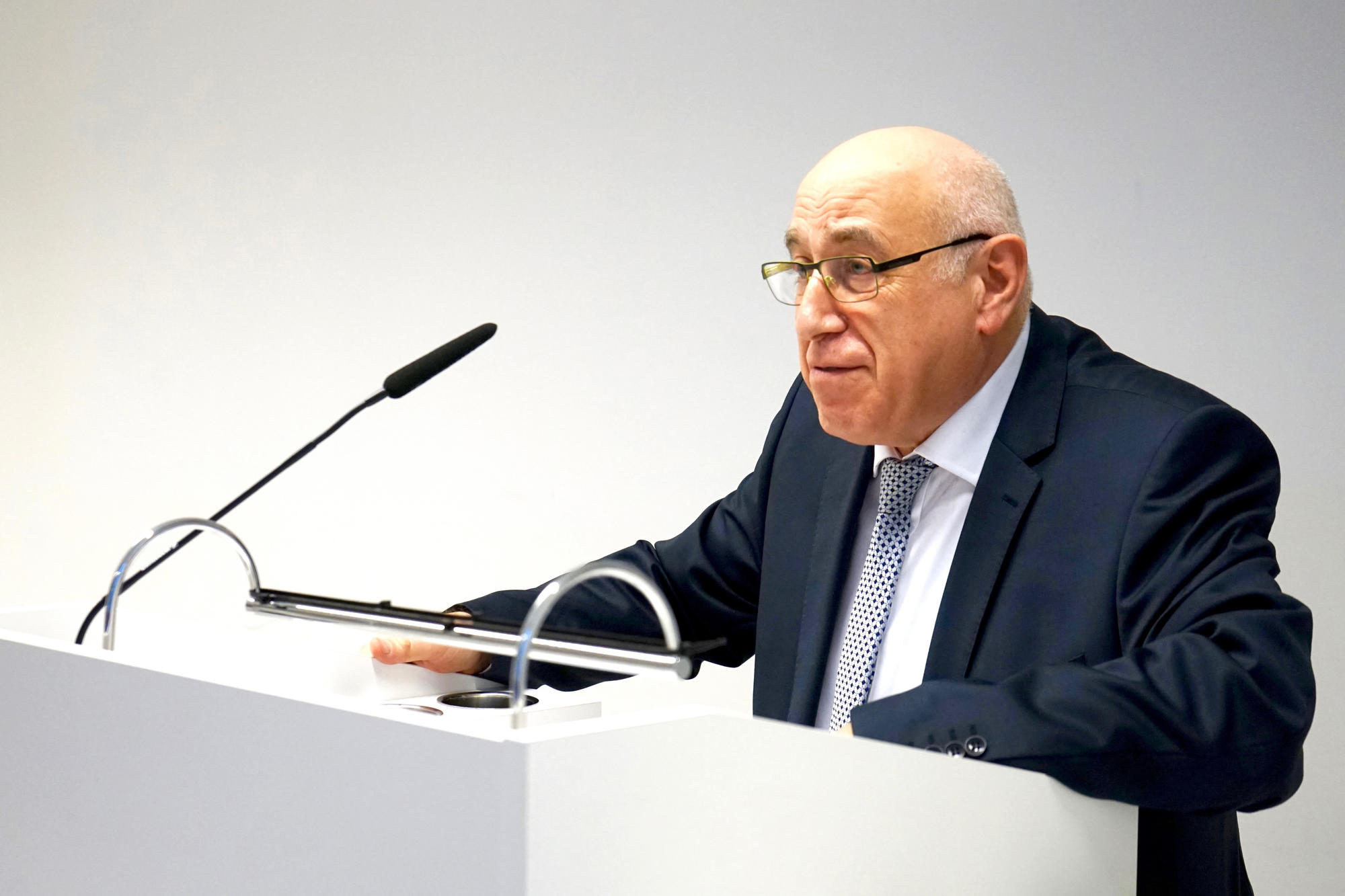 Hermann Simon war von der Auszeichnung beeindruckt: „Ein ganz außergewöhnlicher Vorgang.“