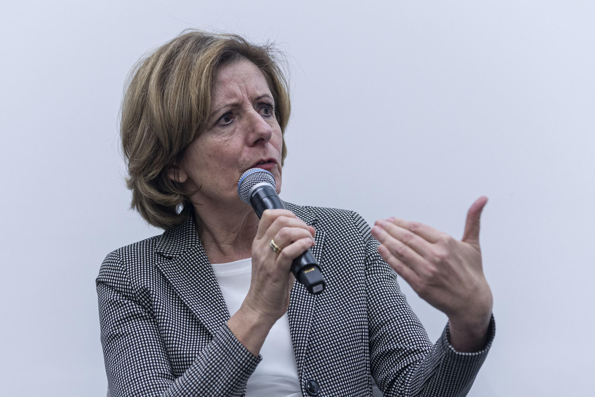 Die rheinlandpfälzische Ministerpräsidentin Malu Dreyer war zu Gast in der „Debatte Dahlem“ zum Thema „Zwischen Fake und Fakten – Debattenkultur im Netz".