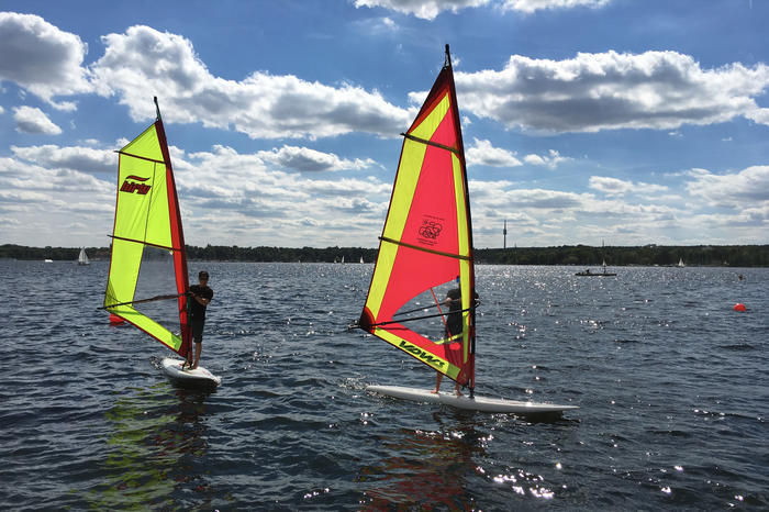 Windsurfen auf dem Wannsee