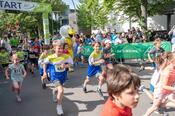 Auf die Plätze, fertig, los: Für den sportlichen Nachwuchs hatte der Unisport den "Kids Run" organisiert.