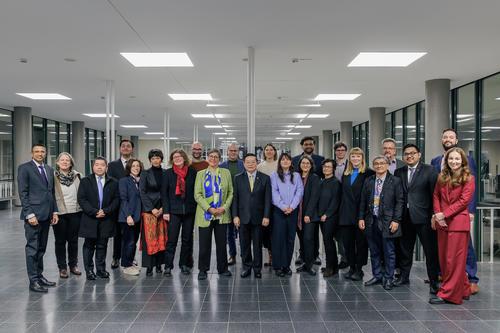 Internationale Begegnungen auf dem Campus