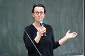 Janet Wagner, Projektverantwortliche für „FUturRad“ bei der Stabsstelle Nachhaltigkeit und Energie