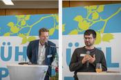 Prof. Dr. Christian von Sikorski, Institut für Publizistik und Kommunikationswissenschaft, und Prof. Dr. Tomer Czaczkes, Institut für Biologie