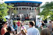 The Busketeers lieferten einen Mix aus Rock, Pop, Folk und Blues.