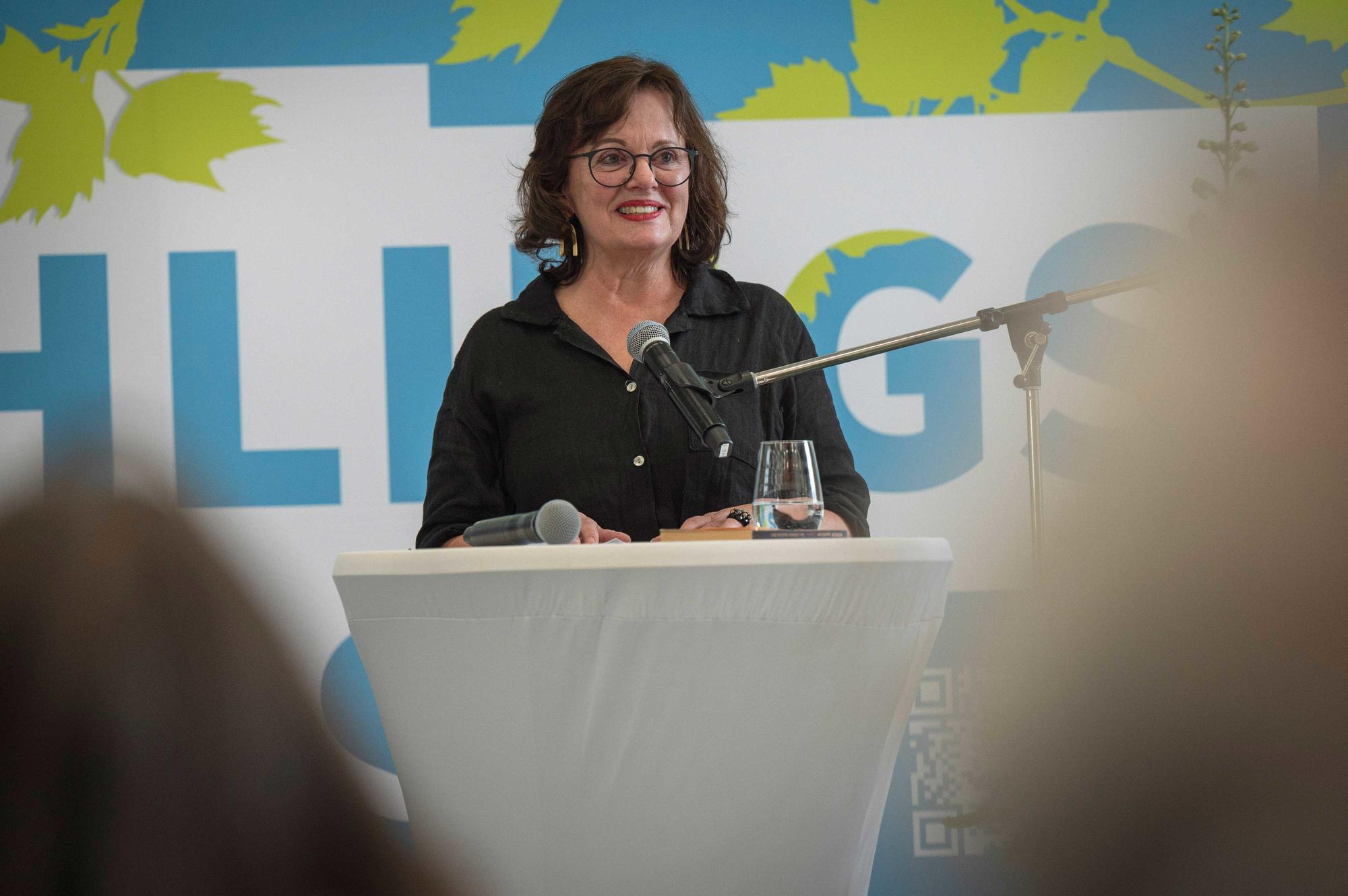 Petra Knaus stellte bei den Frühlingsimpulsen Strategiefelder für die FU-Forschung vor.