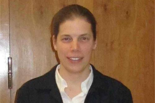 Preisträgerin Urška Grum untersuchte die mündliche englische Sprachfähigkeit von Berliner Zehntklässlern.