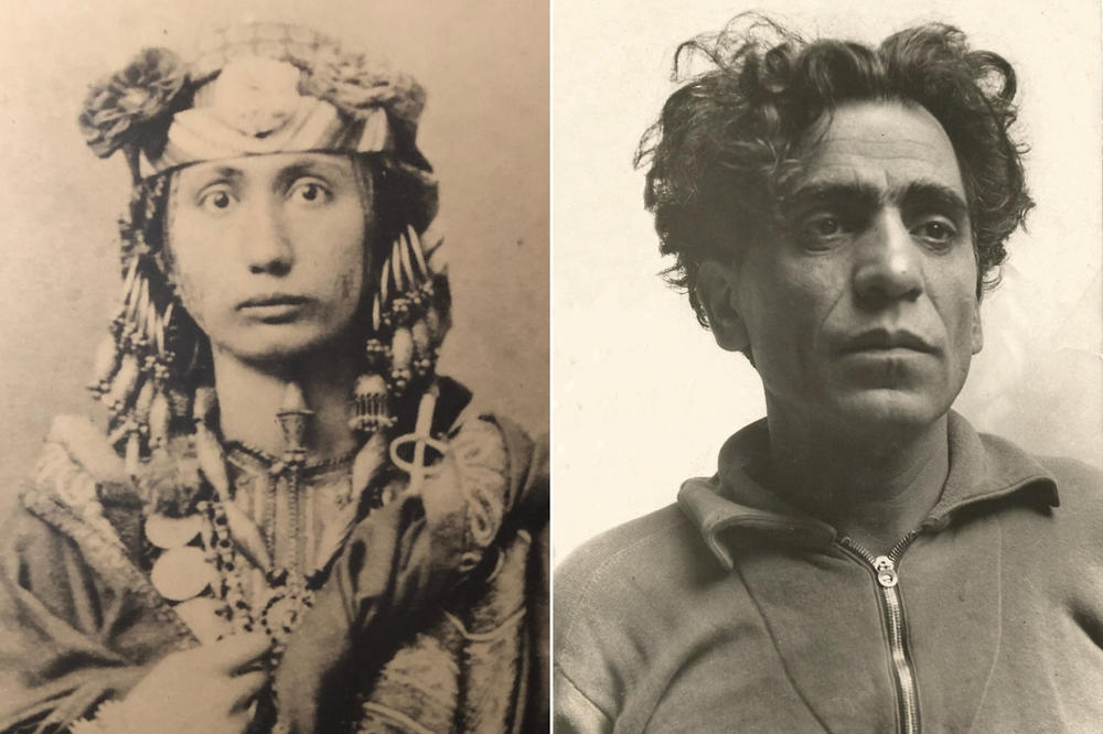 Emily Ruete (li.), geboren 1844 auf Sansibar unter dem Namen Salama bint Said, wurde mit einer Autobiografie berühmt. Weitgehend in Vergessenheit geraten ist der Künstler Jussuf Abbo (re.).