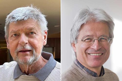 Prof. Dr. Klaus Schroeder (l.) leitete den Forschungsverbund SED-Staat, der 2024 auslief. Dr. Jochen Staadt war im Forschungsverbund Projektleiter.