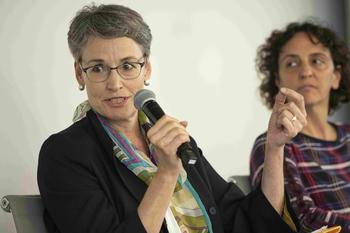 Prof. Dr. Kathrin Zippel, Einstein-Professorin für Soziologie mit dem Schwerpunkt Gender Studies am Institut für Soziologie der Freien Universität Berlin und Mitglied des Exzellenzclusters SCRIPTS.