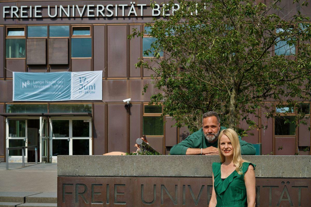 Christian Ludwig und Michaela Sambanis forschen am Institut für Englische Phililogie der Freien Universität zur Didaktik des Englischen.