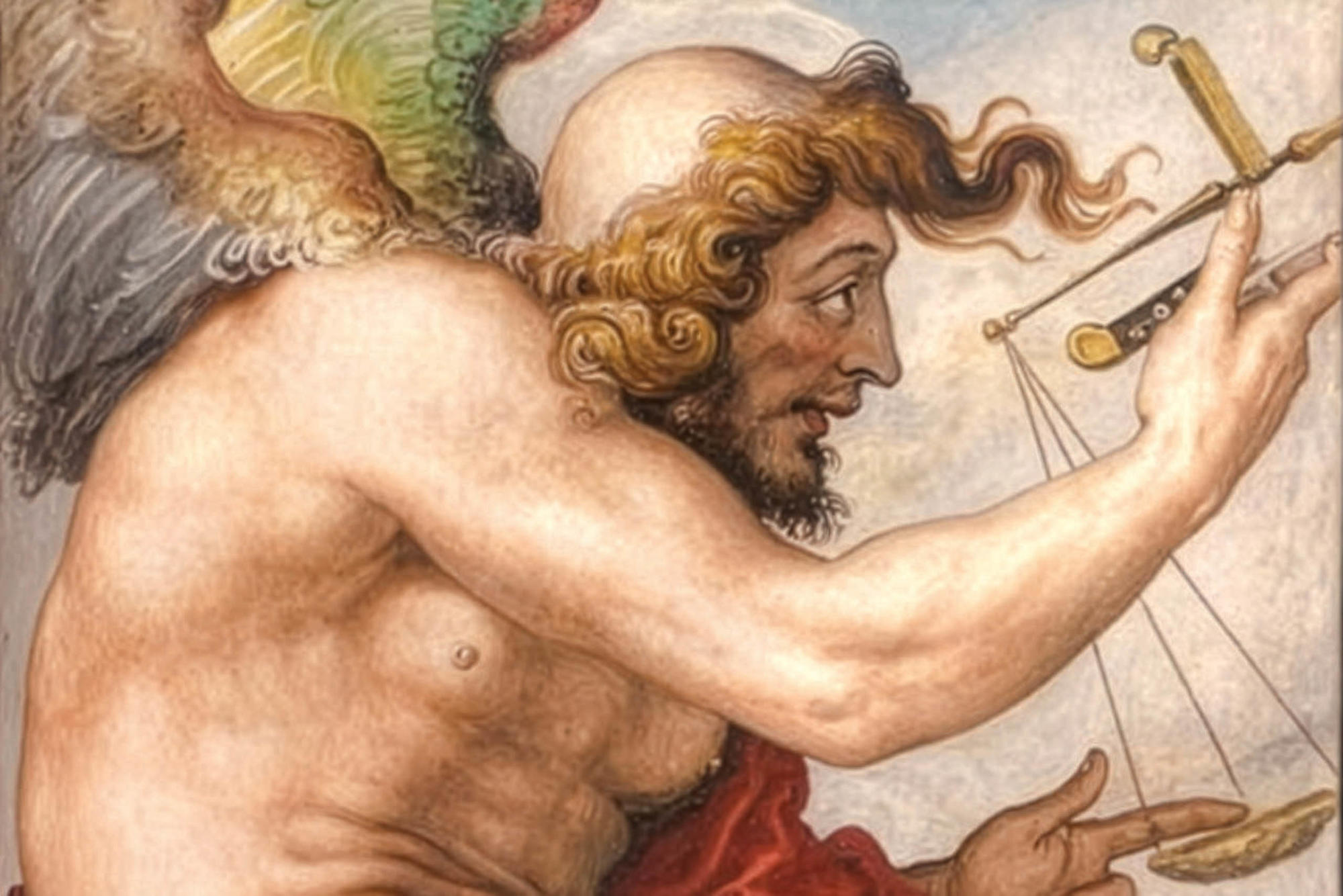 Ausschnitt von Kairos von Francesco de Rossi-Salvati