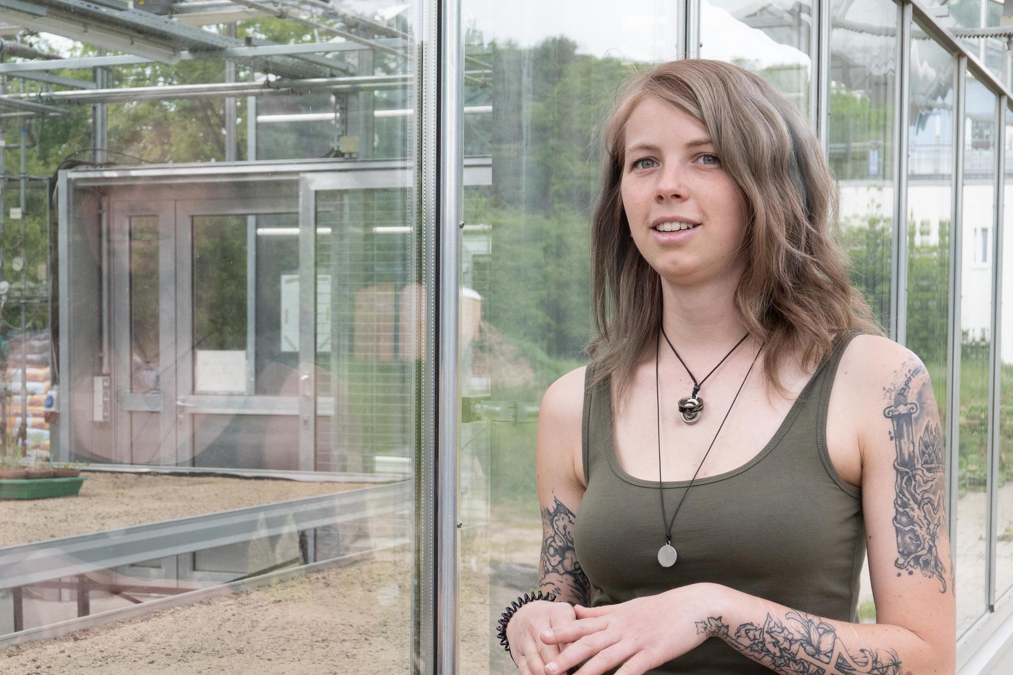 Gute Wahl. Statt Gartenbauwissenschaften zu studieren, entschied sich Annika Cory für eine Ausbildung zur Staudengärtnerin: „Eigentlich gibt es nichts, was ich an meinem Beruf nicht mag.“