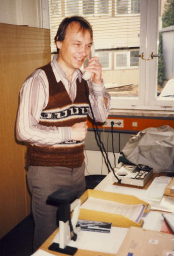 „Nicht ansprechen, ich forsche gerade!“, mit diesen Worten verteidigte Menzel 1986 seine Zeit im Sabbatical.