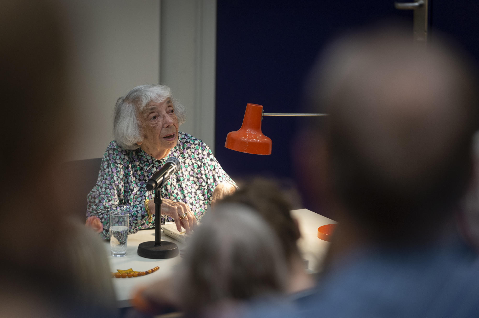 Margot Friedlander read from her autobiography, published in 2010.