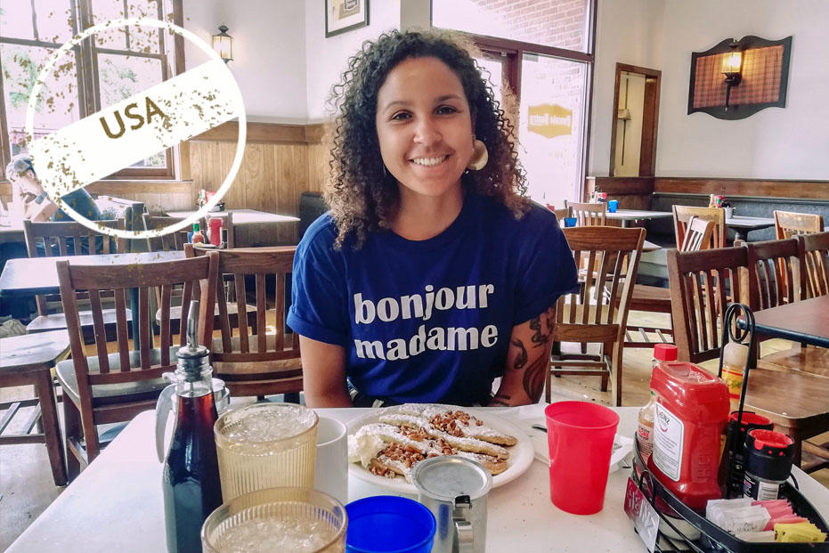 On those rare occasions when Madeline Thomas has some free time, she treats herself to pancakes.