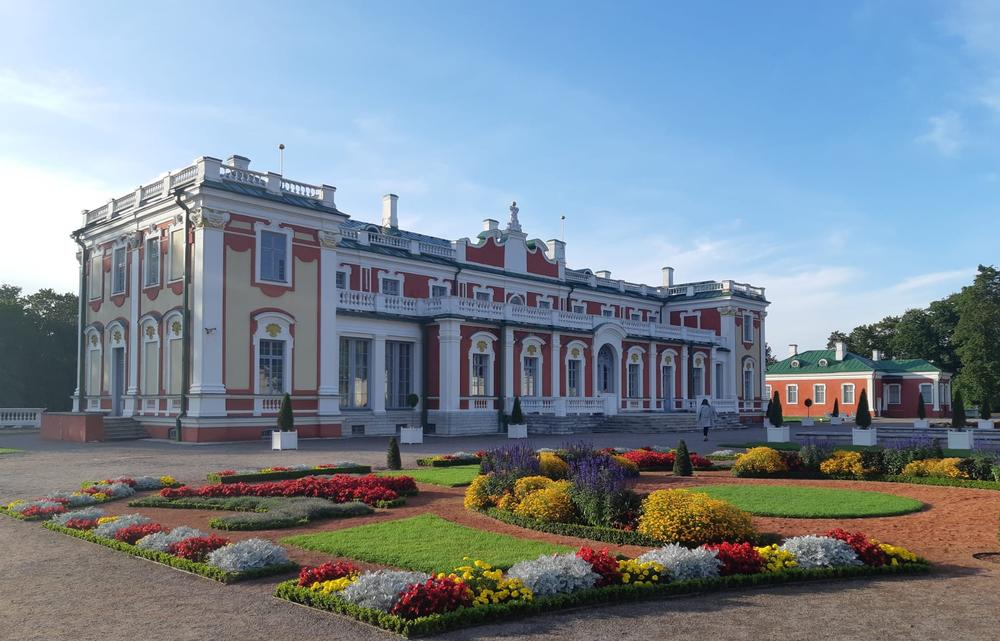Kadriorg Palace was built by Peter the Great for Catherine I. Now it is an art museum.