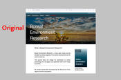 The Boreal Environment Research journal – the original...