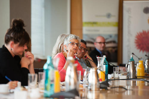 Research alumni of Freie Universität from all over the USA traveled to New York to take part in the conference.