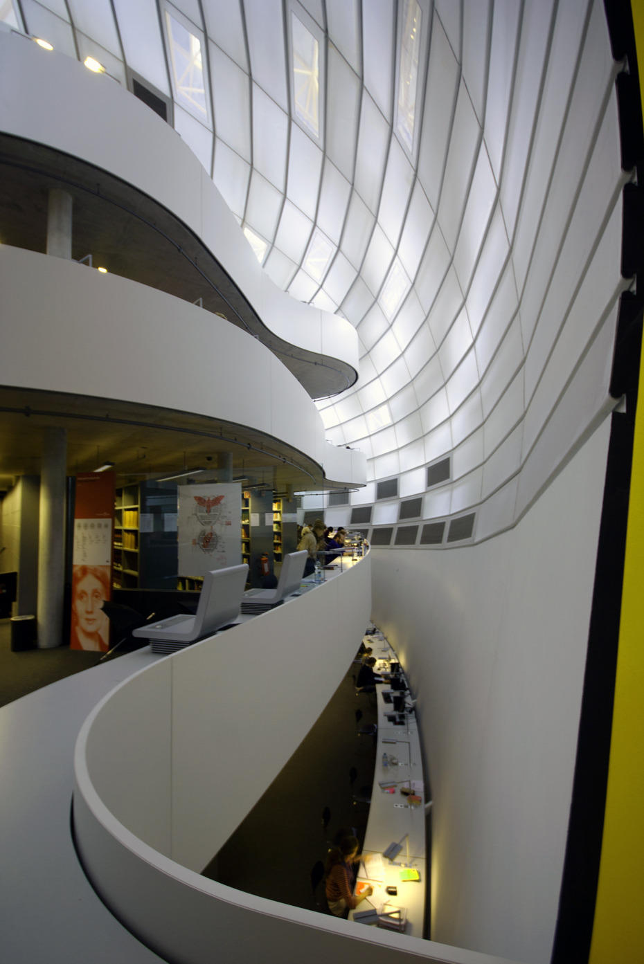 The Philological Library contains the books and other media of eleven sublibraries.