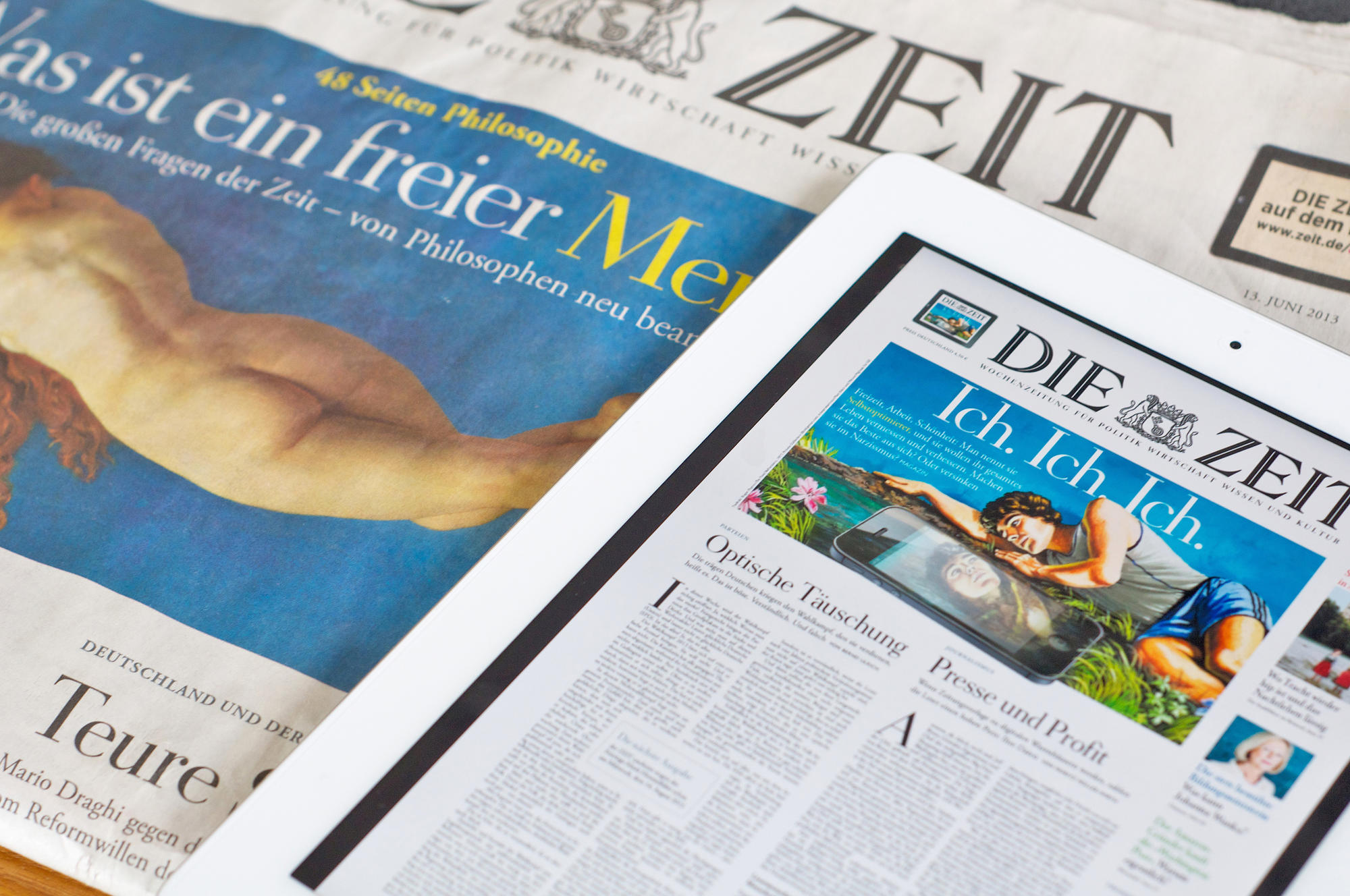 Das seit mehr als 100 Jahren gewachsene Geschäftsmodell der gedruckten Zeitung muss sich den Herausforderungen der Onlinemdien stellen.