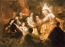 Jesus erscheint seinen J&uuml;ngern