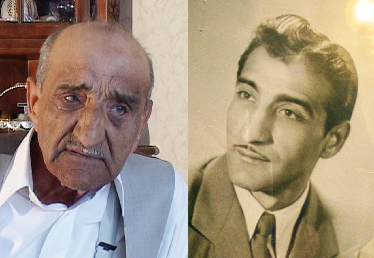 Teilt seine Geschichte: Reinhard Florian im Zeitzeugen-Interview 2005 und 1955 als junger Mann.