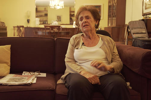 Rosina Asher-Pardo hid in a room for 18 months.