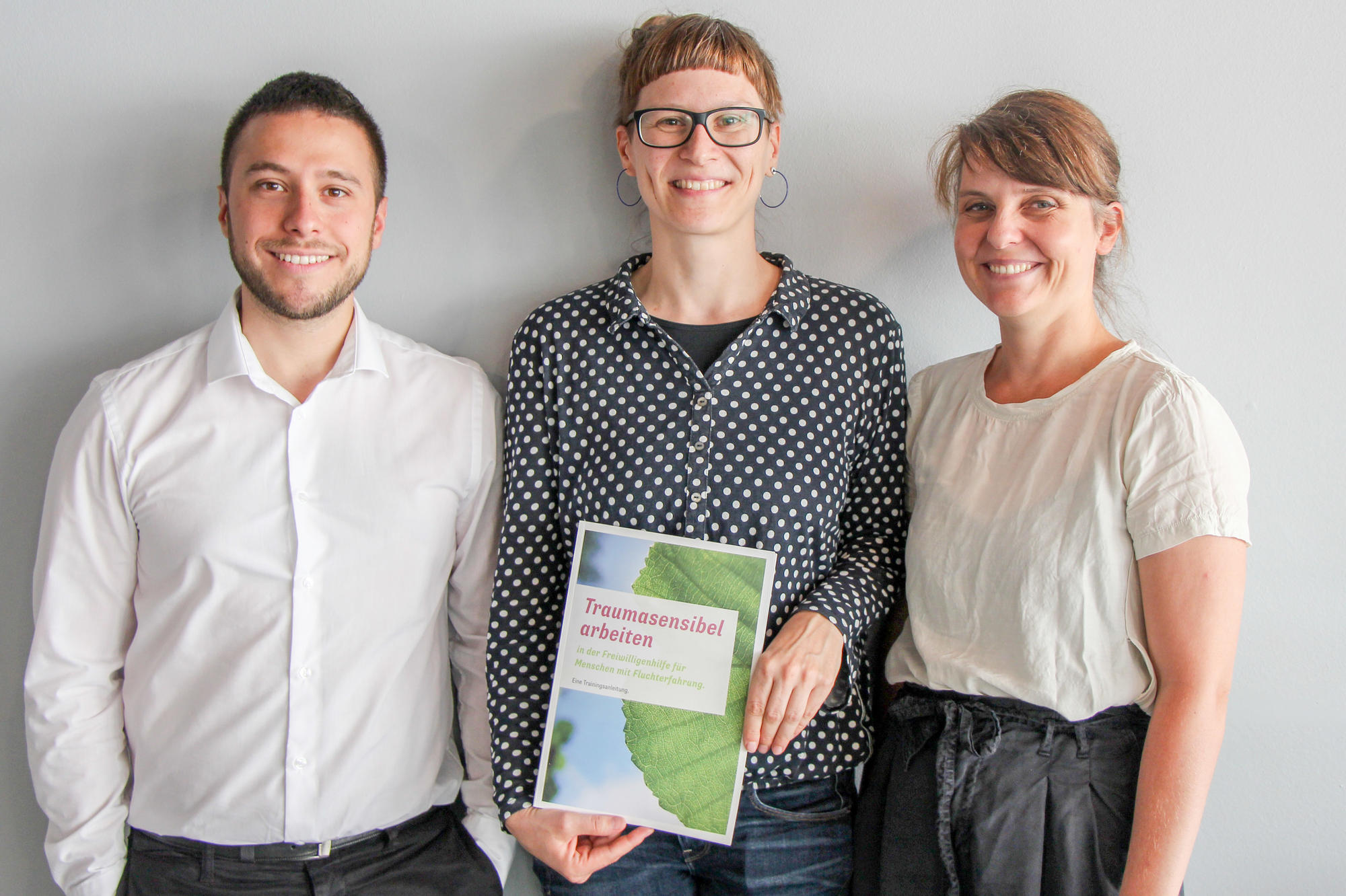 Ausgezeichnet: Maria Böttche, Nadine Stammel und Raphael Cuadros (v. r.n.l.)