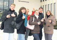 Studierende der Freien Universität