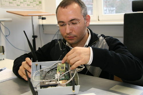 Fasziniert vom „Internet der Dinge“: Professor Mesut Günes vom Institut für Informatik der Freien Universität.