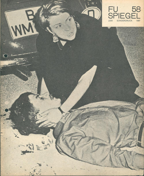 Titel der AStA-Zeitschrift "FU Spiegel"