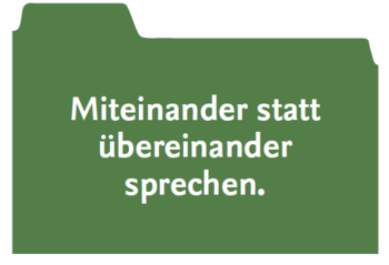 Miteinander reden