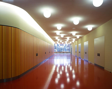 Innenraumansicht des neuen Seminarzentrums