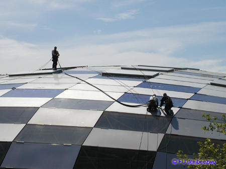 Die Baustelle im Mai 2004