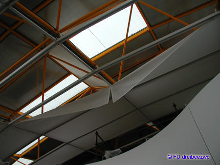 Detail der Baustelle im Februar 2005