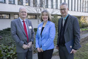Prof. Zago (President of FAPESP), Dr. Ahrens (Secretary General of DFG) and Prof. Ziegler (President of FU Berlin)