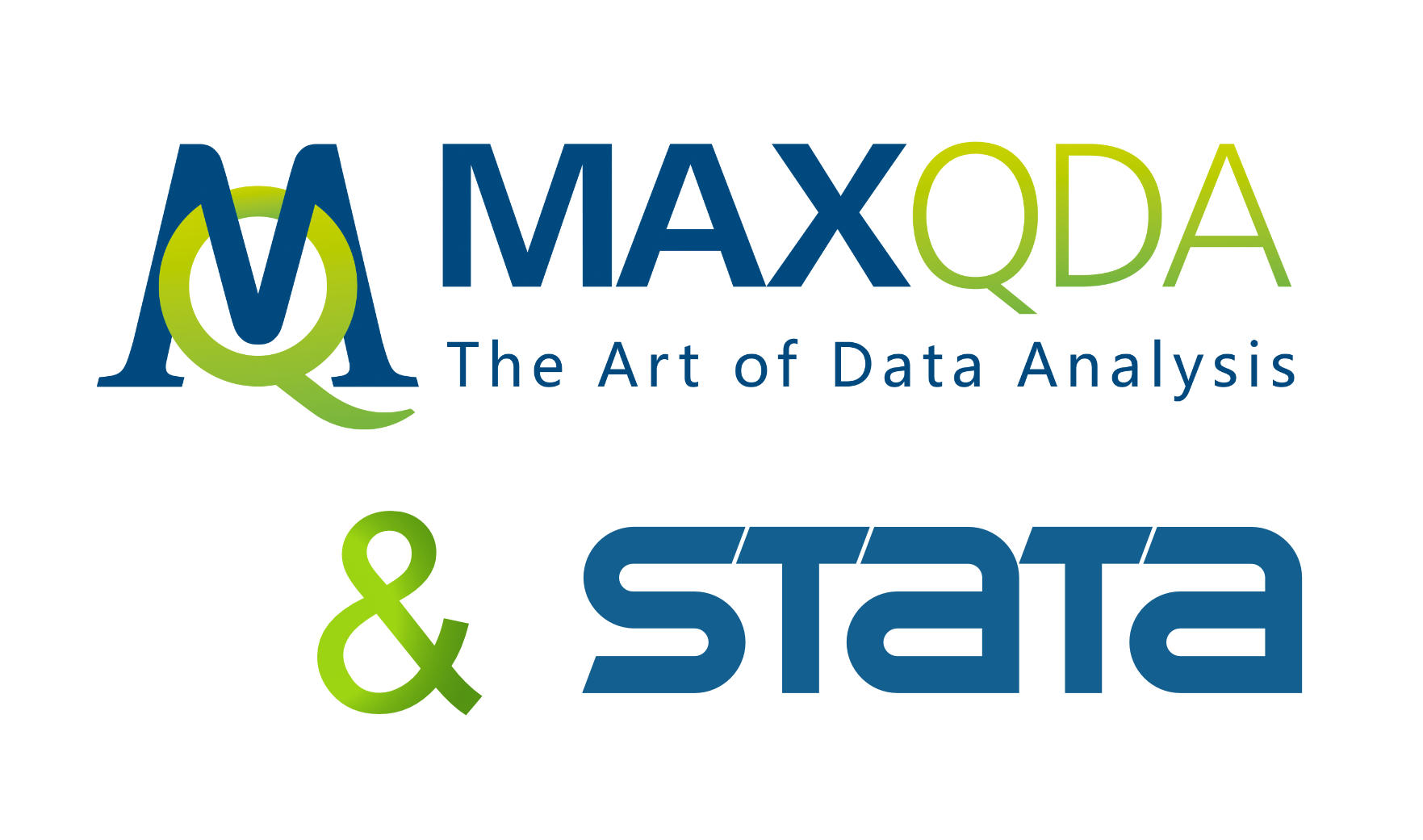 Firmenlogo STATA SE und MaxQDA