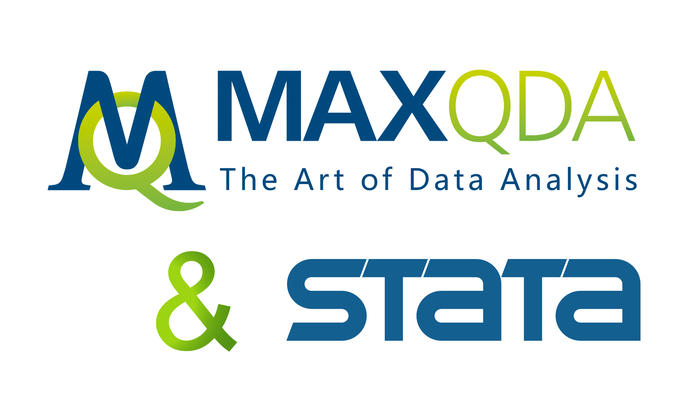 Firmenlogo STATA SE und MaxQDA