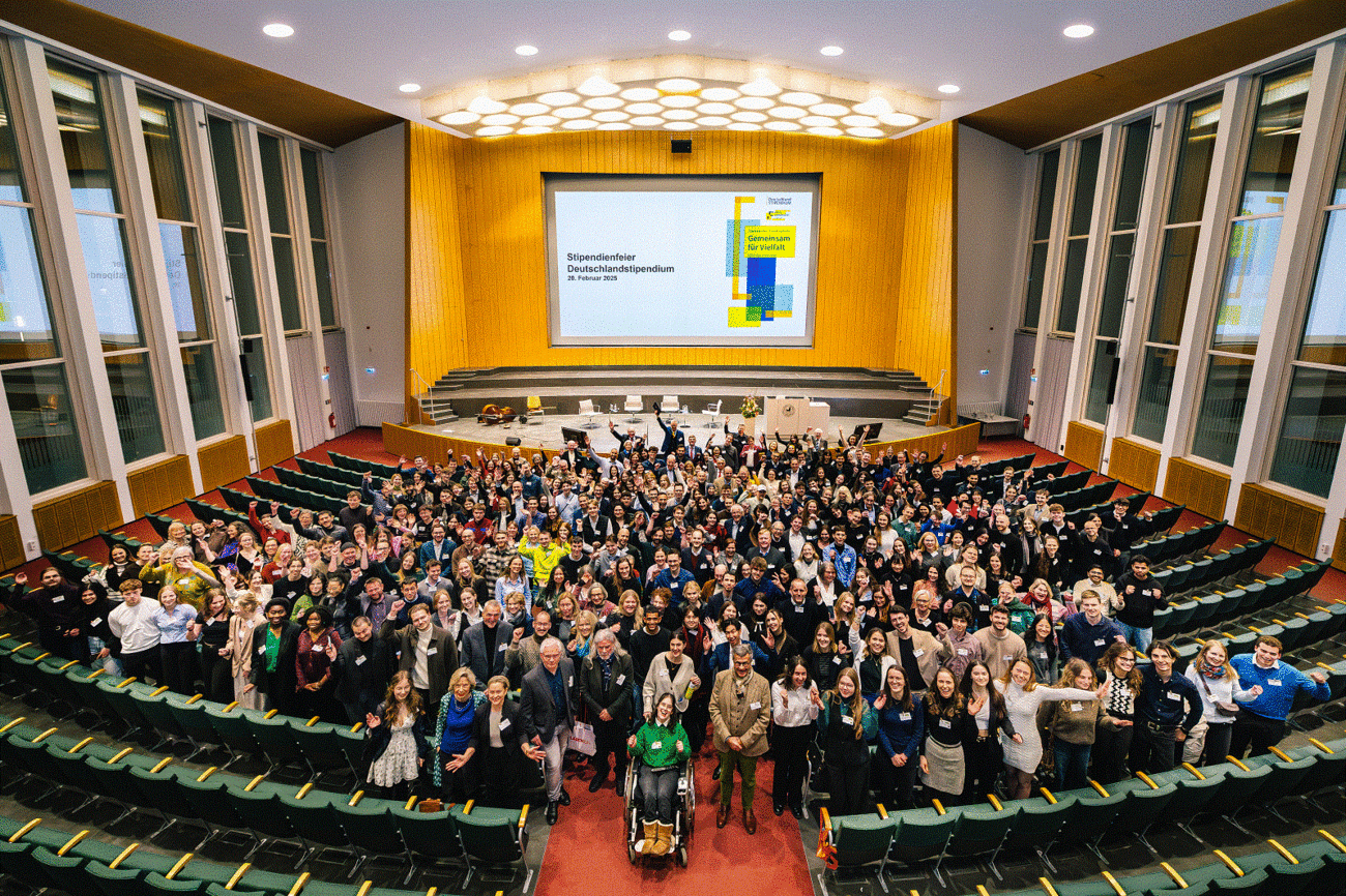 Das Deutschlandstipendium an der Freien Universität Berlin – Vergabefeier 2024_25