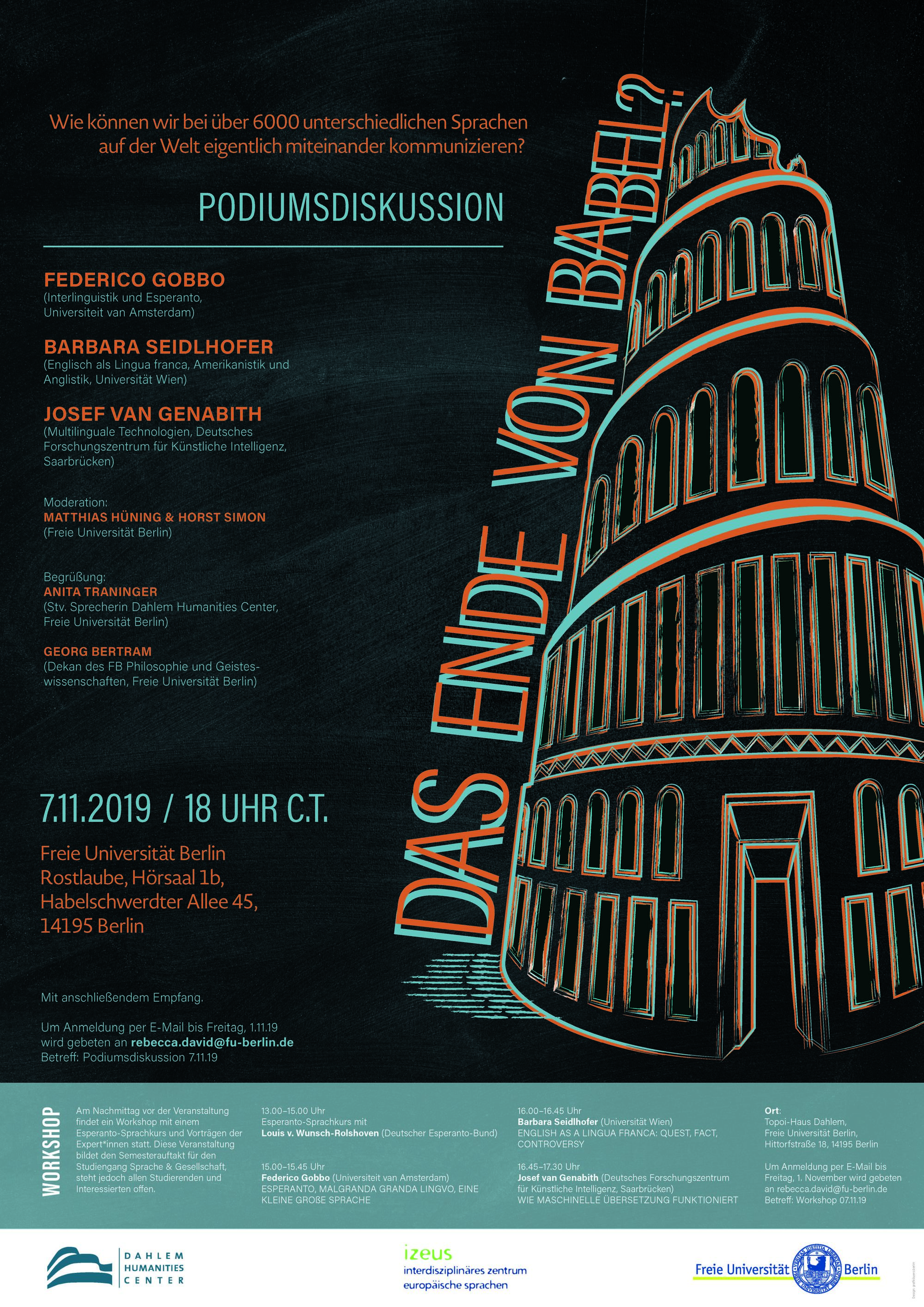 Veranstaltungsposter: © Grafikbuero / Melanie Wiener