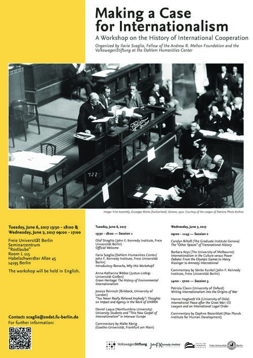 Workshop: Making a Case for Internationalism