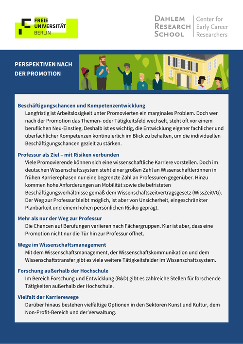 Perspektiven nach der Promotion