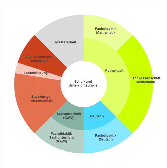 Studiengangsbestandteile des U-Masters