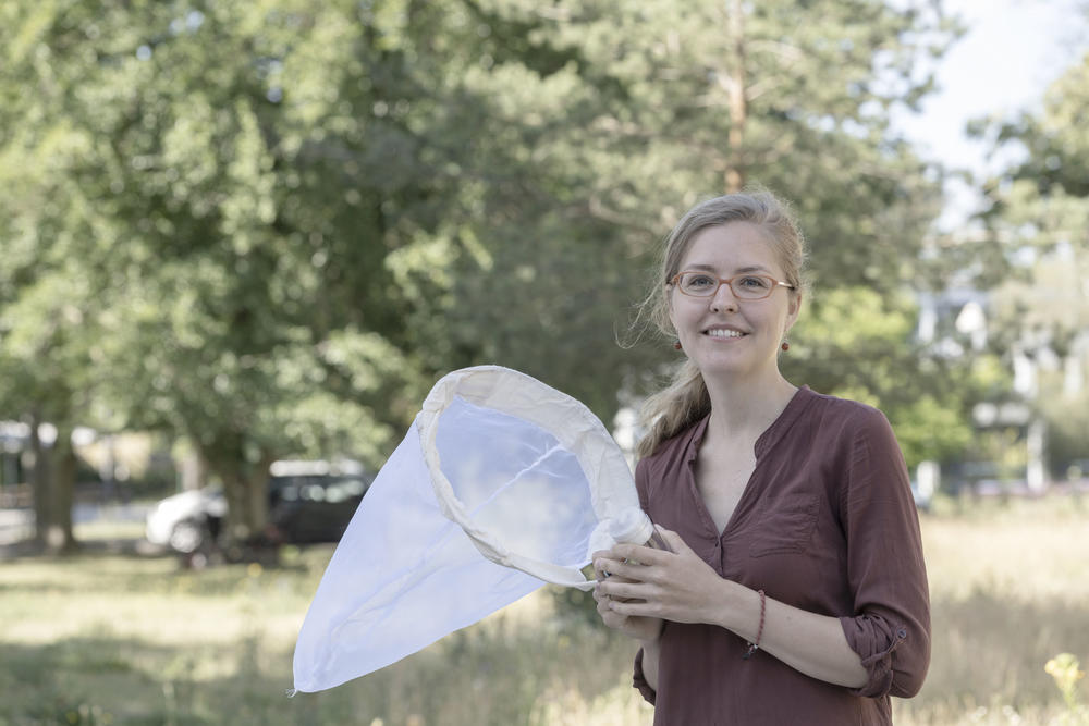 Die biologische Vielfalt auf dem Campus erhalten will Sophie Lokatis. „Der dramatische Verlust an Biodiversität ist eines der drängendsten Probleme unserer Zeit“, sagt die Biologiedoktorandin und Initiatorin des Projekts „Blühender Campus“.