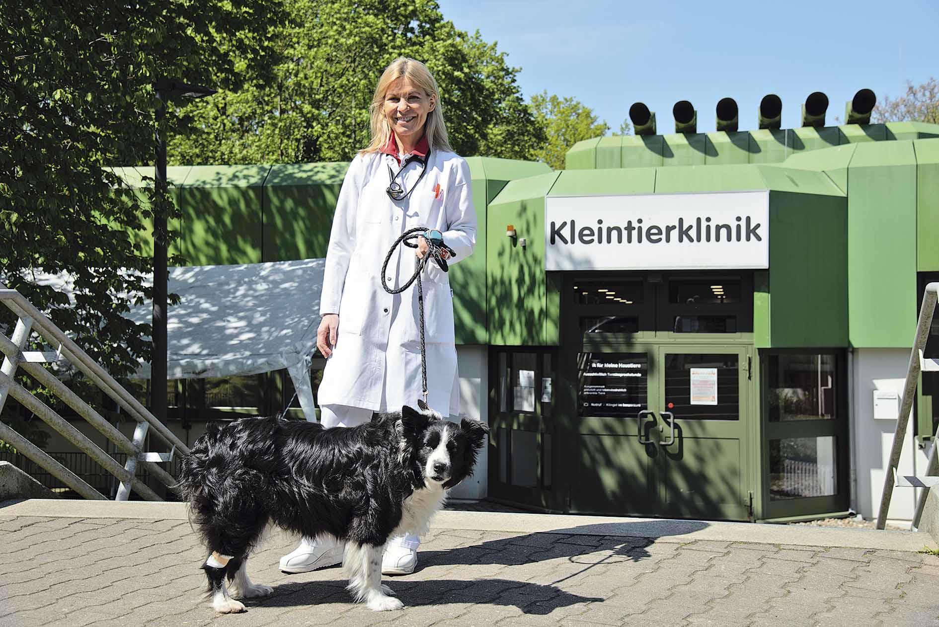 Die Leiterin der Kleintierklinik, Prof. Dr. Barbara Kohn: „Haustiere geben vor allem älteren und alleinstehenden Menschen Halt und Stabilität.“