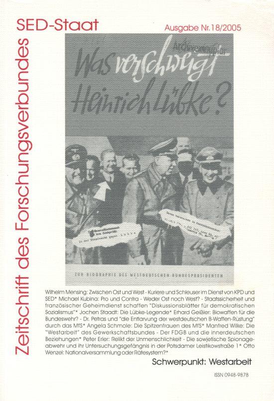 ZdF 18/2005: „Westarbeit“