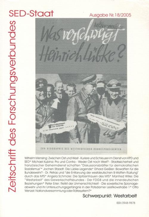 ZdF 18/2005: „Westarbeit“