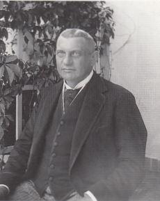 Heinrich Straumer, der Architekt des Gebäudes in der Ehrenbergstraße 26/28.