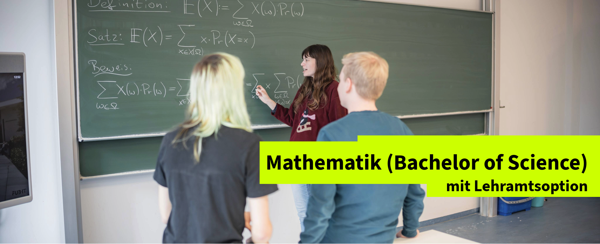 Mathematik (Kombi-Bachelor mit  Lehramtsoption)